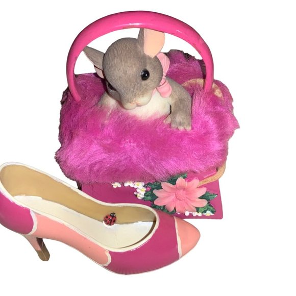 Charming Tails I Love Your Style Limited Special Edition Retired Fitz and Floyd - Picture 2 of 14